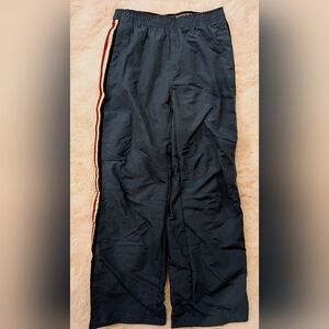 The Children's Place Black Pants with Red White Stripe, Set of 2 for $20